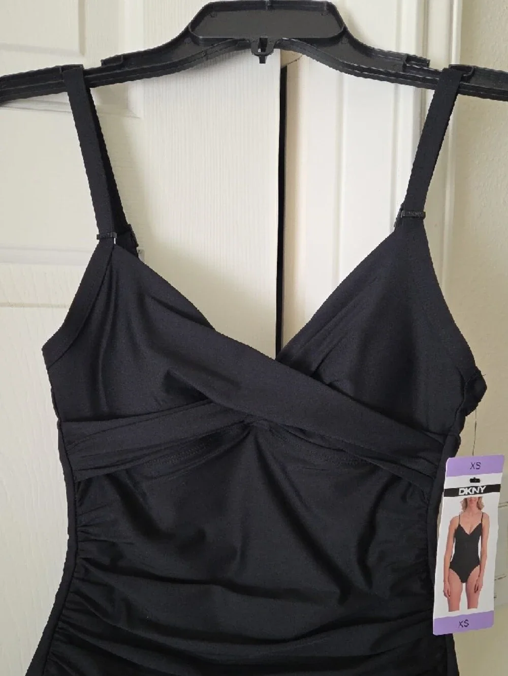 DKNY Black Women's One-Piece Swimsuit - Picture 8 of 10